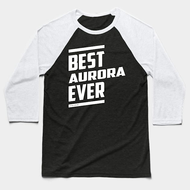 Aurora Baseball T-Shirt by C_ceconello